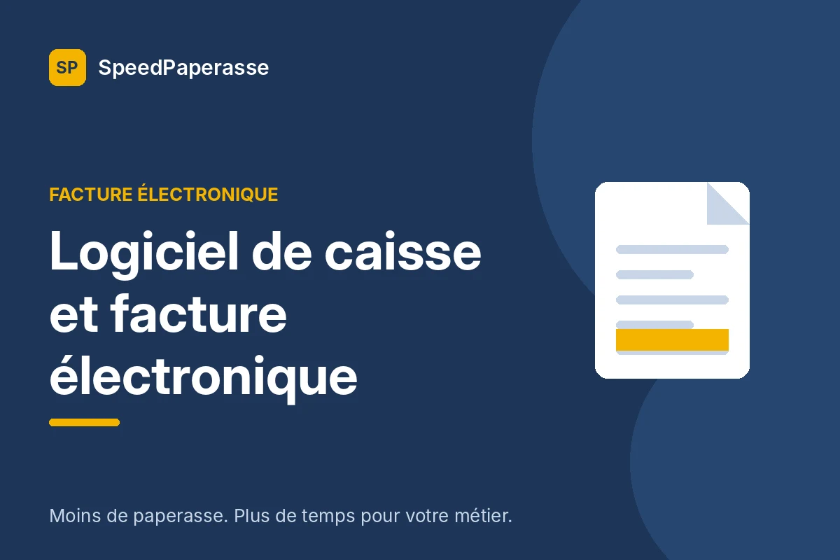 Logiciel de caisse et facturation électronique : ce que doit faire un commerçant